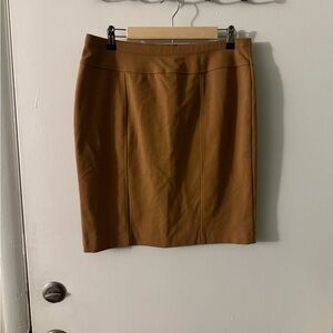 Ellen Tracy Women's Brown Pencil Skirt